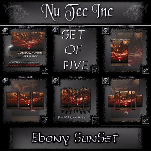 NuTec: Ebony Sunset Full Set