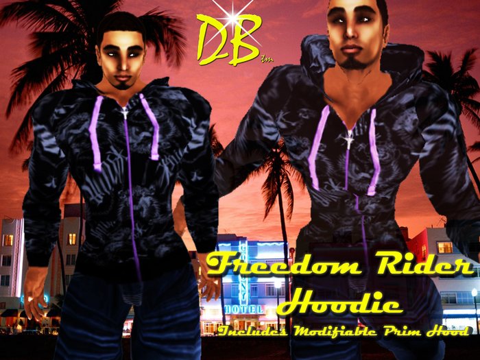 *Da Bizness* Freedom Rider Hoodie