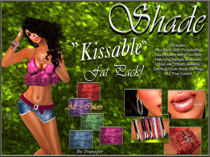 !SHADE! "Kissable" Fat Pack