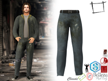 Full Perm Stained Jeans Long Pants Slink Male, Belleza Jake, Signature Gianni, Onupup, Gamit, Adin, Legacy Male
