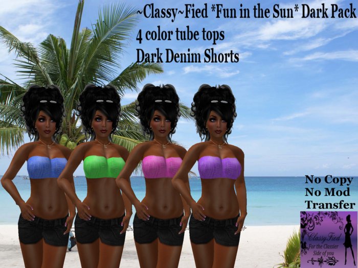 ~Classy~Fied *Fun in the Sun* Dark Pack