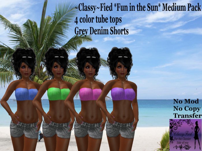 ~Classy~Fied *Fun in the Sun* Medium Pack