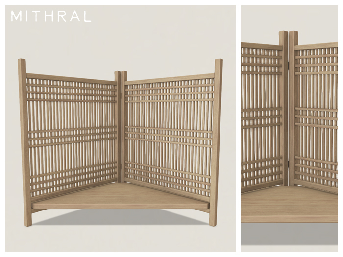 Mithral * Takayama Floor Shelf (Light Wood 1)