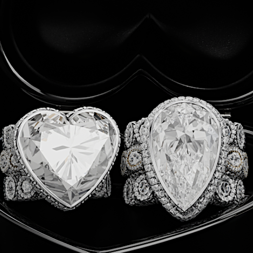 BWOKE " His Vs Hers Ring Set "