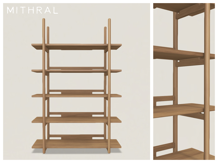 Mithral * Otaru Shelves (Medium Wood 2)