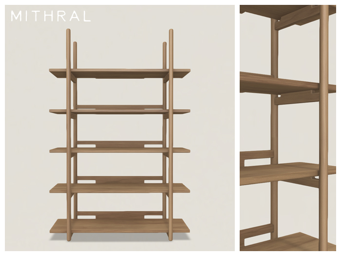 Mithral * Otaru Shelves (Medium Wood 1)