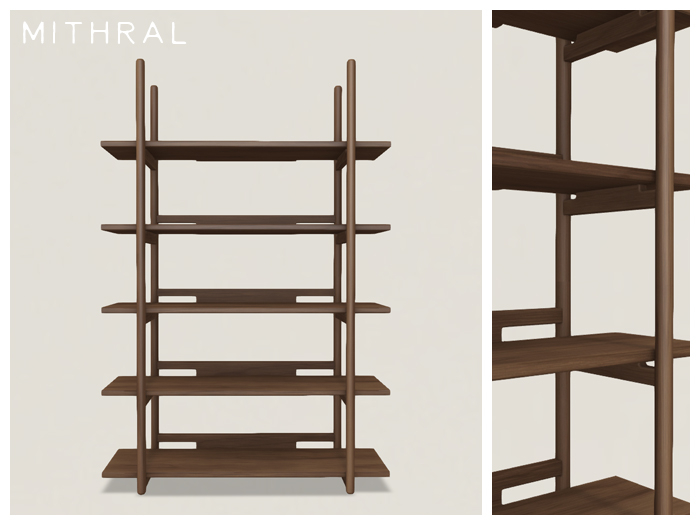 Mithral * Otaru Shelves (Dark Wood 2)