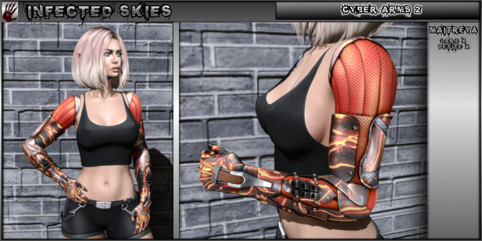 *IS* Cyber Arms 2 Lara X Molten   