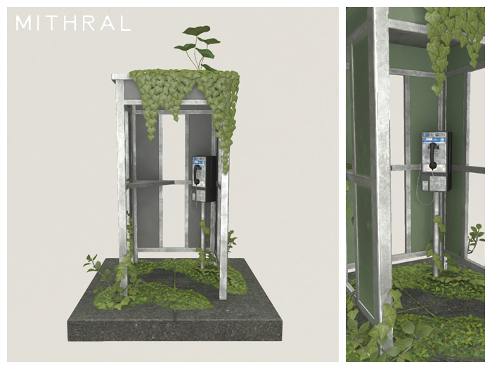 Mithral * Neglected Phone Booth (Pack C)