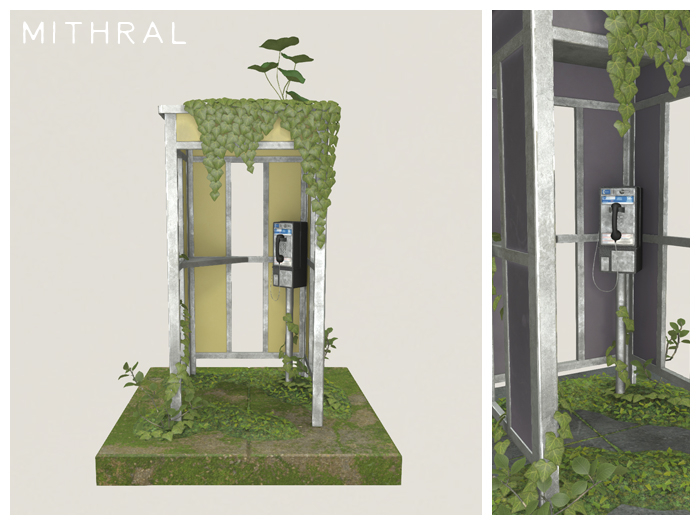 Mithral * Neglected Phone Booth (Pack B)