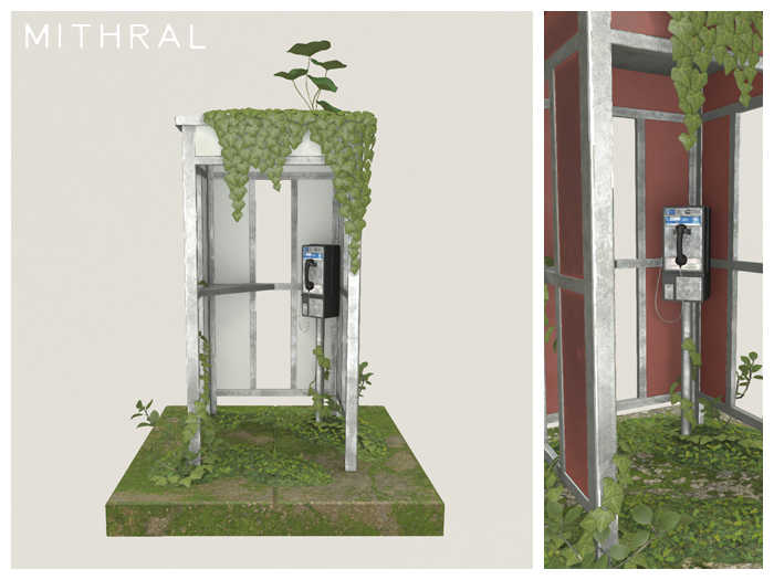 Mithral * Neglected Phone Booth (Pack A)