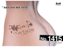 (Hip Tattoo) No.1415
