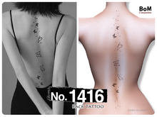 (Back Tattoo) No.1416