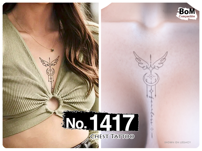(Chest Tattoo) No.1417