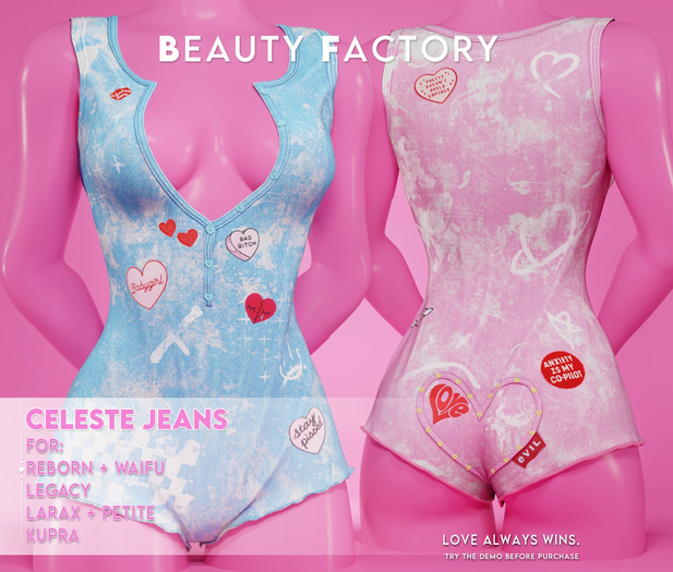 .BF. Celeste Jeans FATPACK