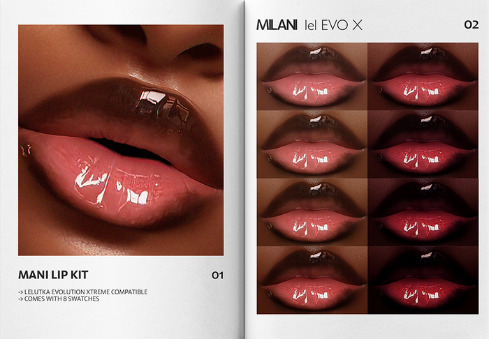 MILANI - "MANI" LIP KIT / DEMO