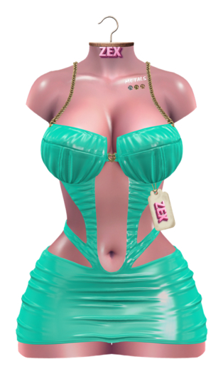 Vivians dress * Mint: LaraX, Legacy, Perky, Reborn, Waifu