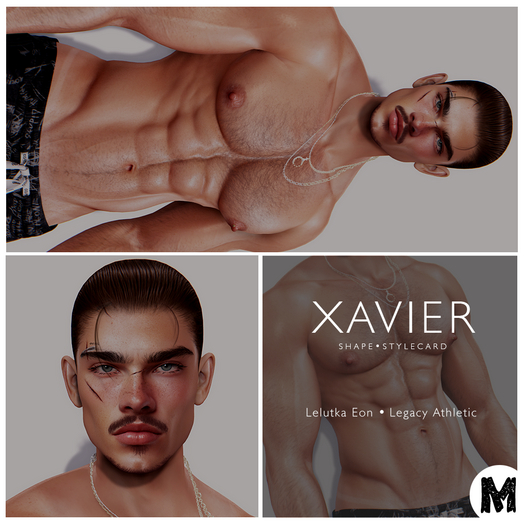 .:M. Xavier Shape Lelutka Eon Head