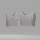 ESCAPISM. - Brat Top ( WHITE )