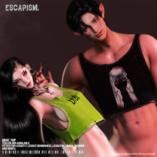 ESCAPISM. - Brat Top ( FATPACK )