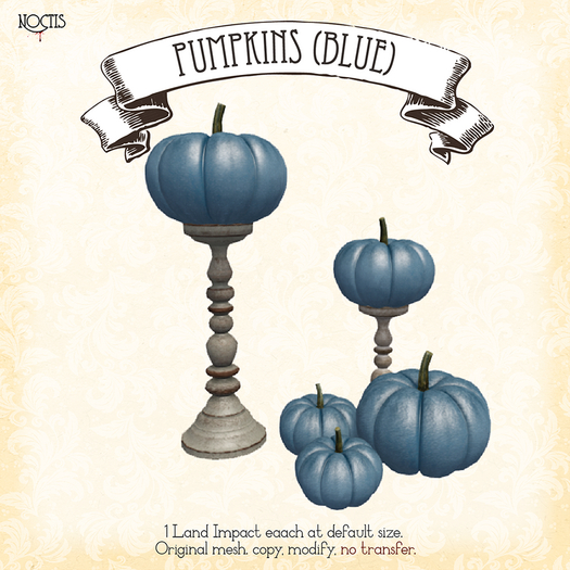 [noctis] Pumpkin stands blue ADD ME