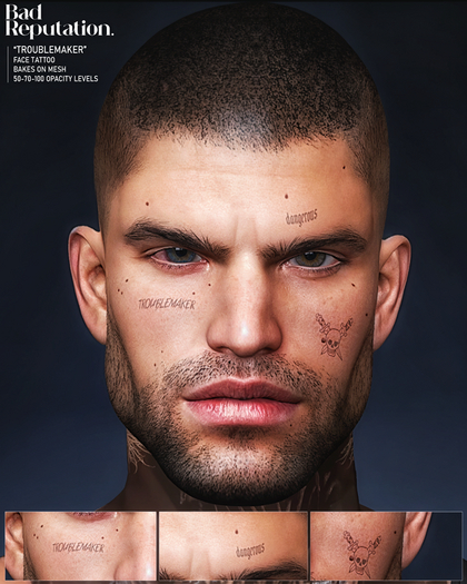 Bad Reputation - Troublemaker Tattoo -