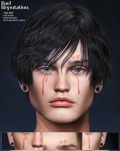 +TC- Face Blood "Sad Boy" +