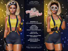 Banana Minions Costume 2.0 [MEGAPACK] - Maitreya Lara • LaraX • Petite • PetiteX • Legacy • Reborn Outfit