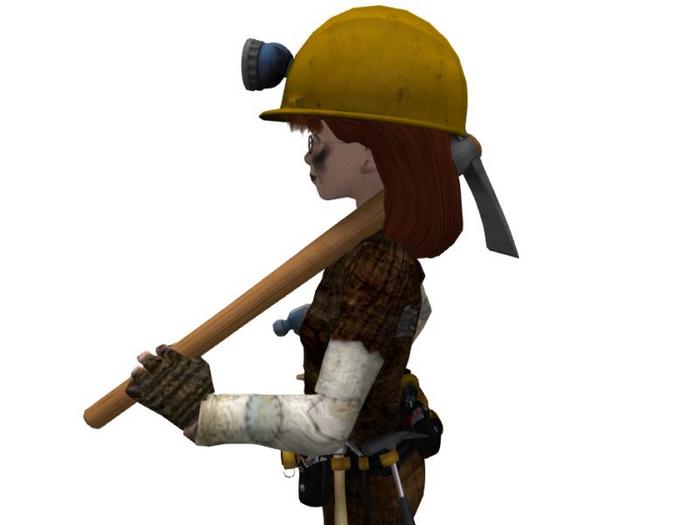 [VORTEX]Fantasy Pickaxe - Animated with Resizer