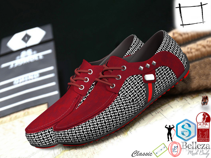 Full Perm Men's Luxury Flat Shoes Slink Male, Belleza Jake, Signature Gianni, Onupup, Ocacin Gamit, Legacy Male