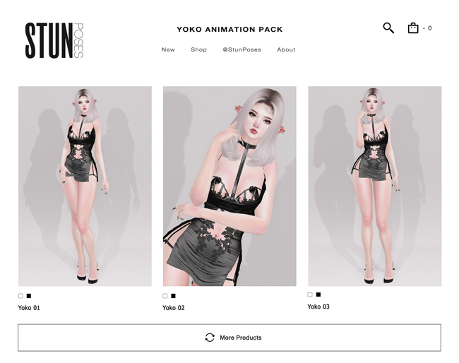 STUN - Anim Pack Collection Bento 'Yoko' #97