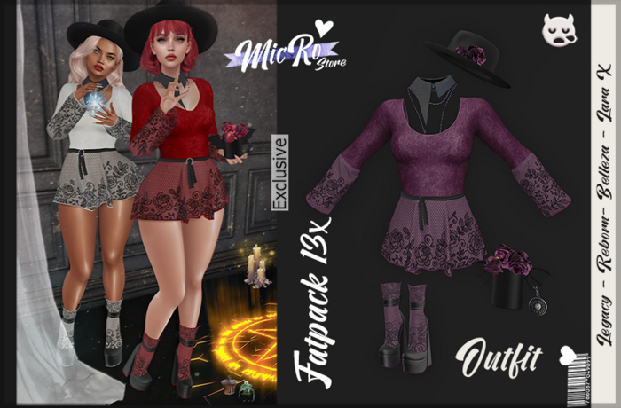 - MicRo - Outfit Withering Rose Violet