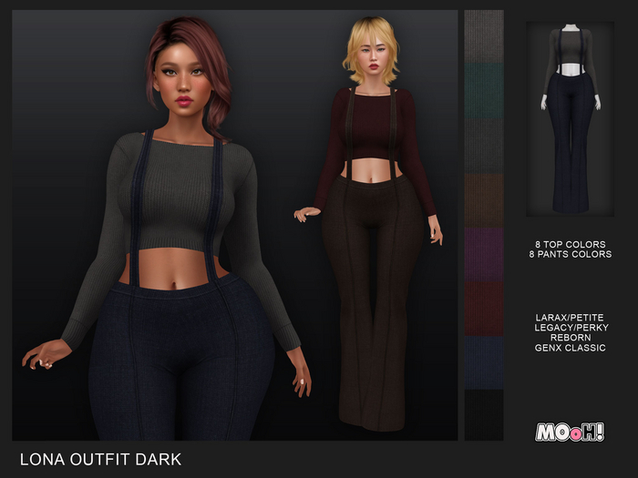 MOoH! Lona outfit dark (Add)