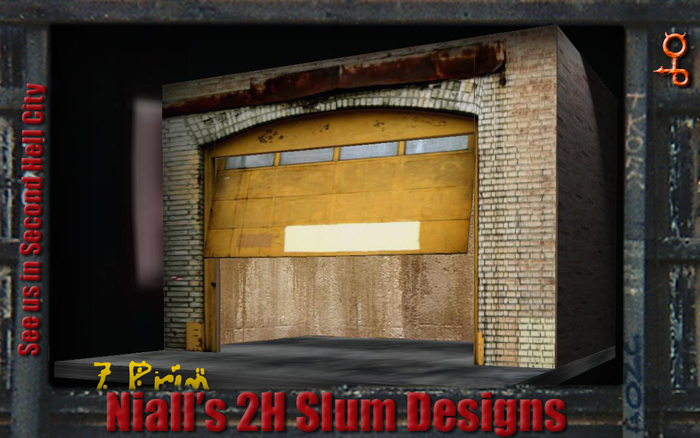 2H Building - Yellow Door Garage  (15x15)