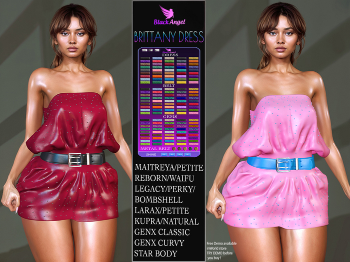 BRITTANY DRESS by BA Store>>PROMO<< Lara X & Bombshell Included