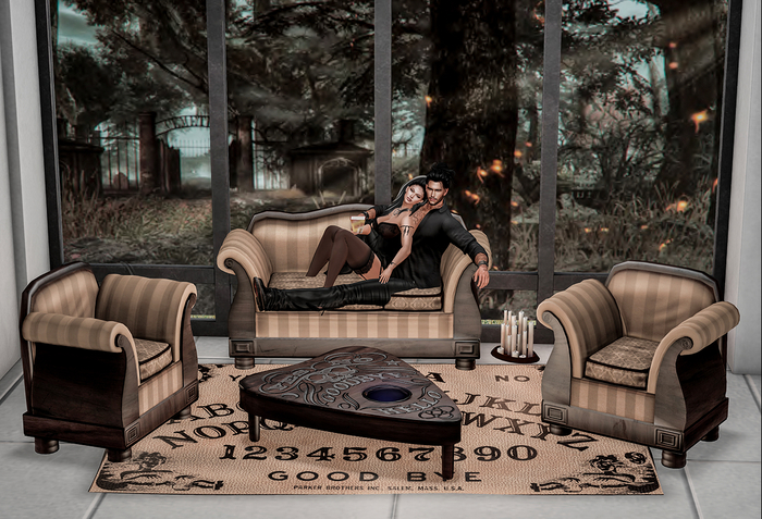 <Aphrodite> "Macabre soul" Ouija Living room set PG - Haunted house furniture