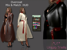 5963 Andrea Mesh Leather Overcoats - [Fatpack]