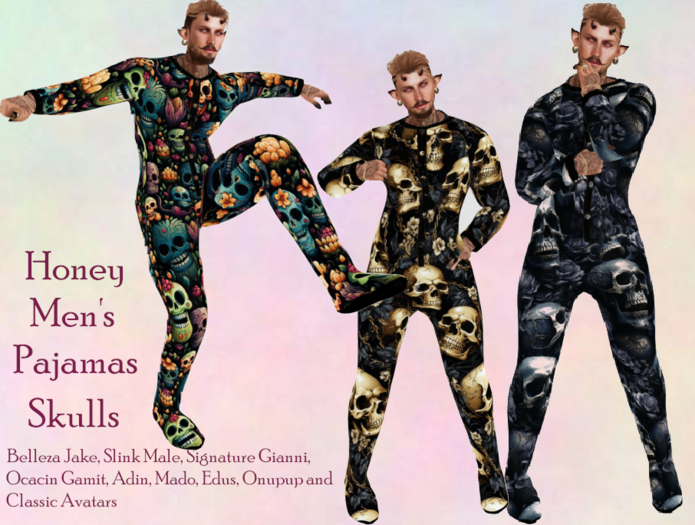 Honey PJs - Skull