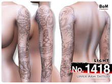 (Upper Arm Tattoo) No.1418 Light