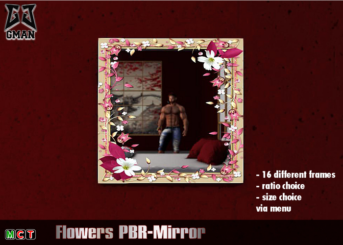 [GMan] MIR - Flowers PBR-Mirror