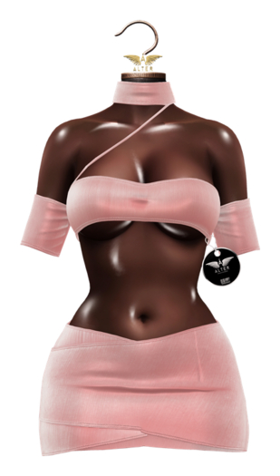 ALTER Aruba Top & Skirt (Suit) SOFT PINK: Reborn, Waifu, LaraX, PetiteX, Legacy, Perky