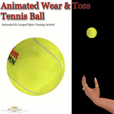 Animated Wear & Toss TENNIS BALL - BOXED (add)