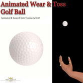 Animated Wear & Toss GOLF BALL - BOXED (add)