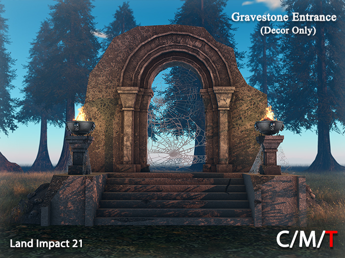"Killer's" Gravestone Entrance (Decor Only)