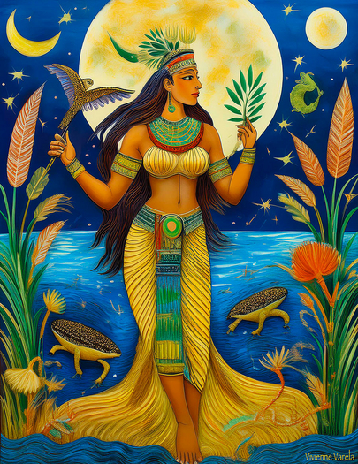 Nile River Goddess