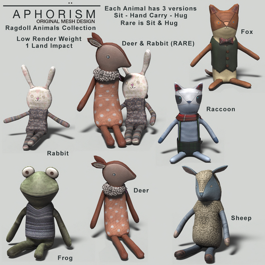!APHORISM! Ragdoll Fox - Hug