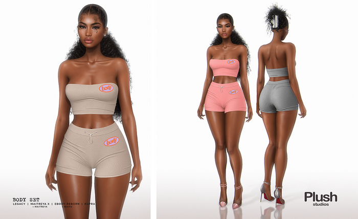 PlushStudios. Body Top - Fatpack