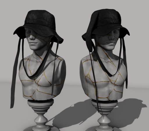 [TRAP] Techwear Bucket Hat BLACK 