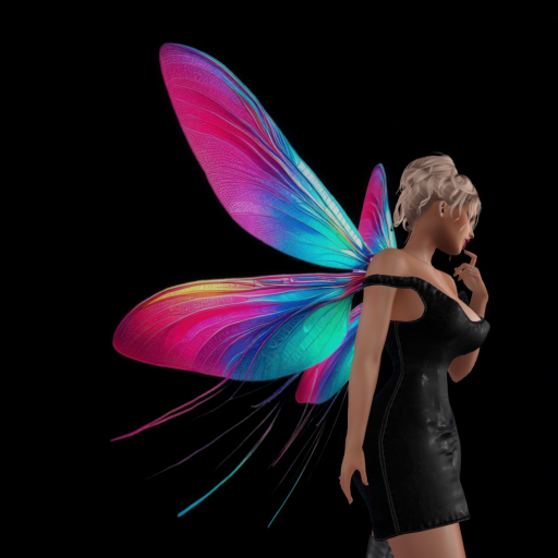 Wild Rose Fairy Wings  N5