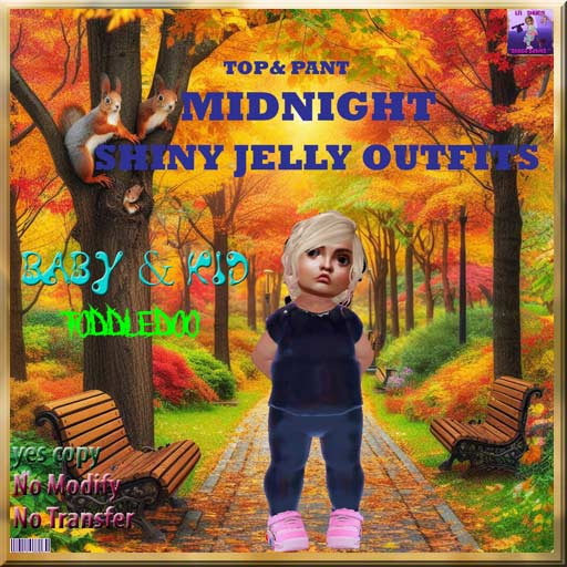 LIL BLACK JELLIES  TOP & PANTS